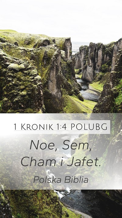 1 Kronik 1:4 POLUBG Bible Verse Image