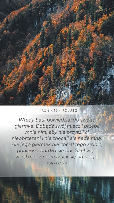 1 Kronik 10:4 POLUBG Bible Verse Image