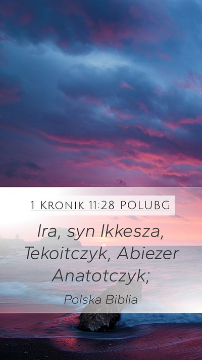 1 Kronik 11:28 POLUBG Bible Verse Image