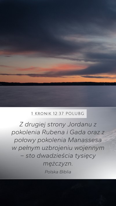 1 Kronik 12:37 POLUBG Bible Verse Image