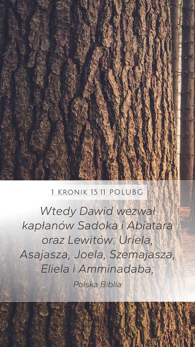 1 Kronik 15:11 POLUBG Bible Verse Image