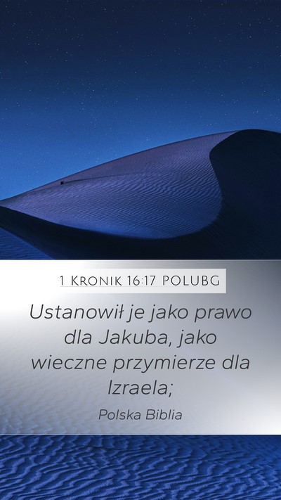 1 Kronik 16:17 POLUBG Bible Verse Image
