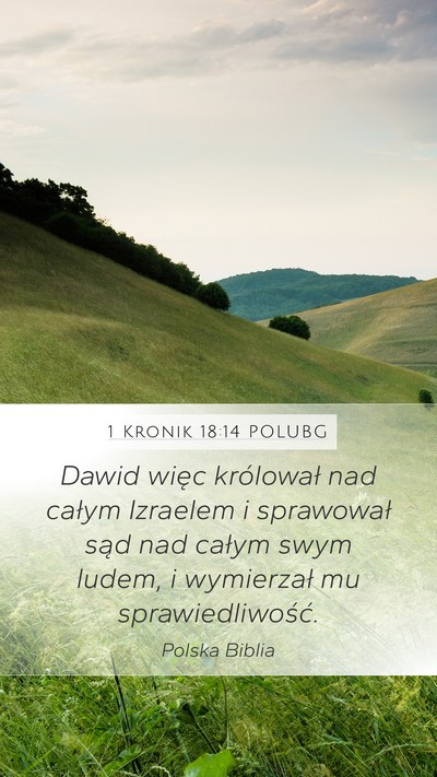 1 Kronik 18:14 POLUBG Bible Verse Image