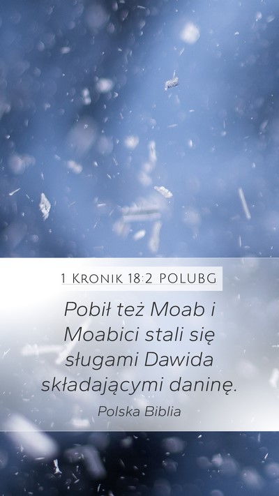 1 Kronik 18:2 POLUBG Bible Verse Image