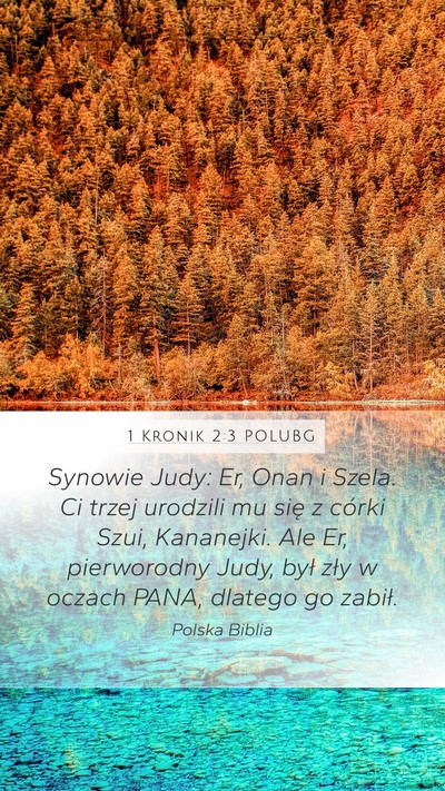 1 Kronik 2:3 POLUBG Bible Verse Image