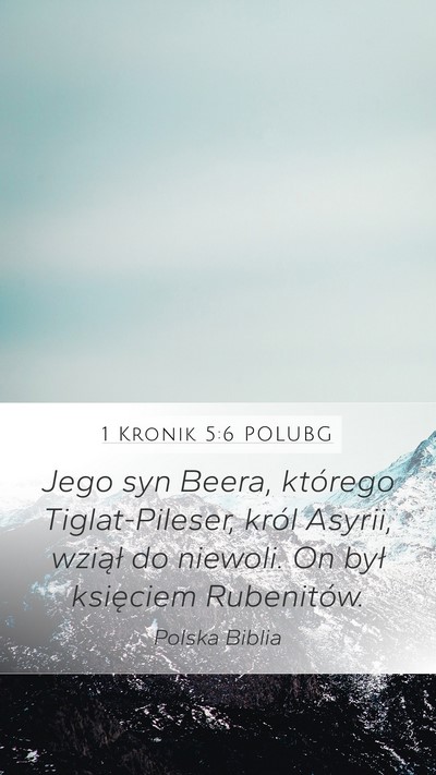 1 Kronik 5:6 POLUBG Bible Verse Image