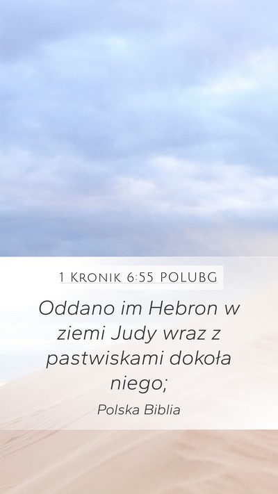 1 Kronik 6:55 POLUBG Bible Verse Image