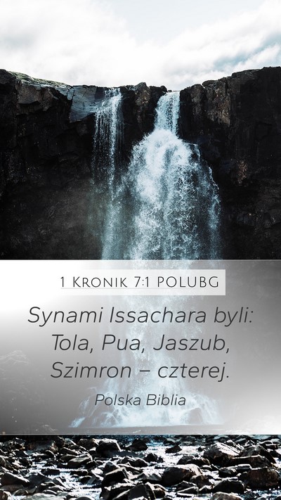 1 Kronik 7:1 POLUBG Bible Verse Image