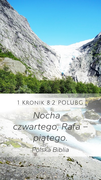 1 Kronik 8:2 POLUBG Mobile Phone Wallpaper - Nocha – czwartego, Rafa – - Mobile Bible Verse Wallpaper