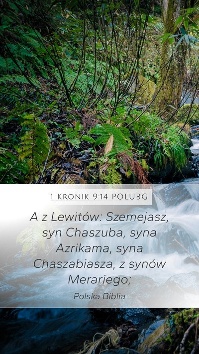 1 Kronik 9:14 POLUBG Bible Verse Image
