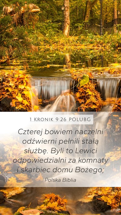 1 Kronik 9:26 POLUBG Bible Verse Image