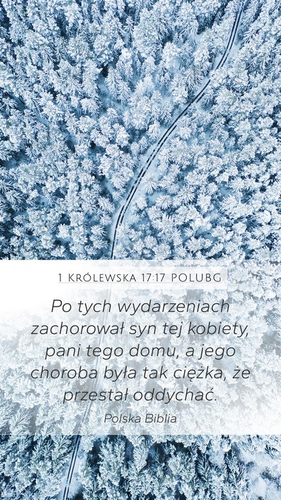 1 Królewska 17:17 POLUBG Bible Verse Image