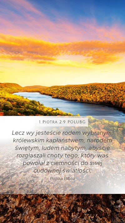 1 Piotra 2:9 POLUBG Bible Verse Image