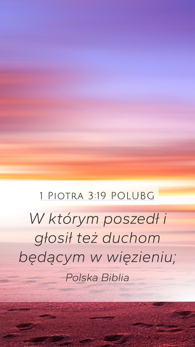 1 Piotra 3:19 POLUBG Bible Verse Image