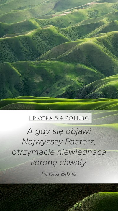 1 Piotra 5:4 POLUBG Bible Verse Image