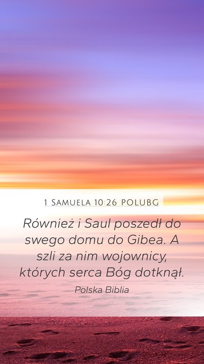 1 Samuela 10:26 POLUBG Bible Verse Image