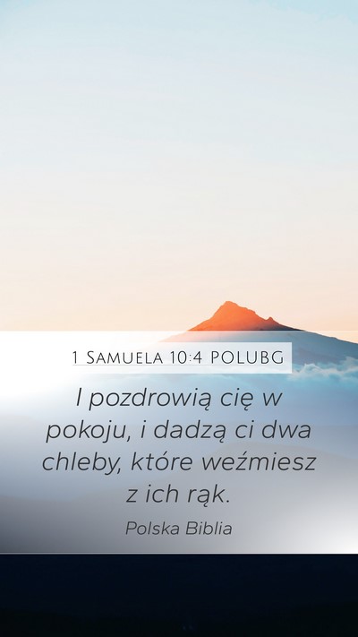 1 Samuela 10:4 POLUBG Bible Verse Image