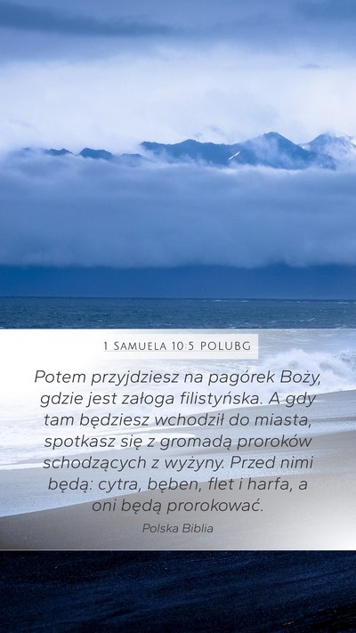 1 Samuela 10:5 POLUBG Bible Verse Image