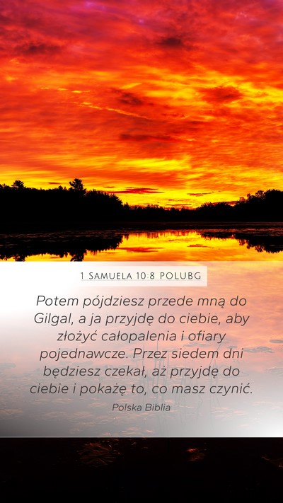 1 Samuela 10:8 POLUBG Bible Verse Image