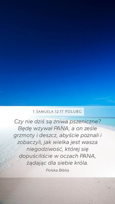 1 Samuela 12:17 POLUBG Bible Verse Image
