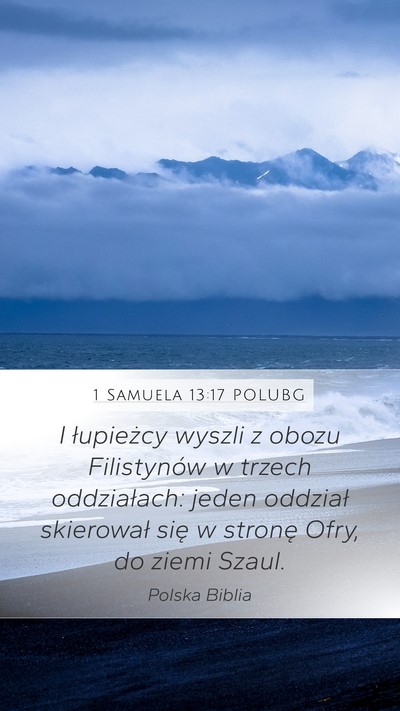 1 Samuela 13:17 POLUBG Bible Verse Image