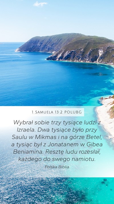 1 Samuela 13:2 POLUBG Bible Verse Image