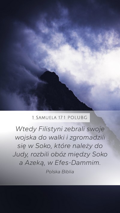 1 Samuela 17:1 POLUBG Bible Verse Image