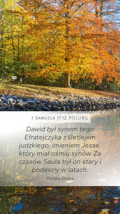 1 Samuela 17:12 POLUBG Bible Verse Image
