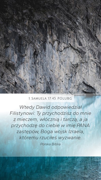 1 Samuela 17:45 POLUBG Bible Verse Image