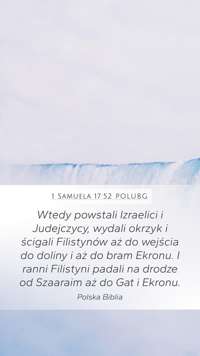 1 Samuela 17:52 POLUBG Bible Verse Image