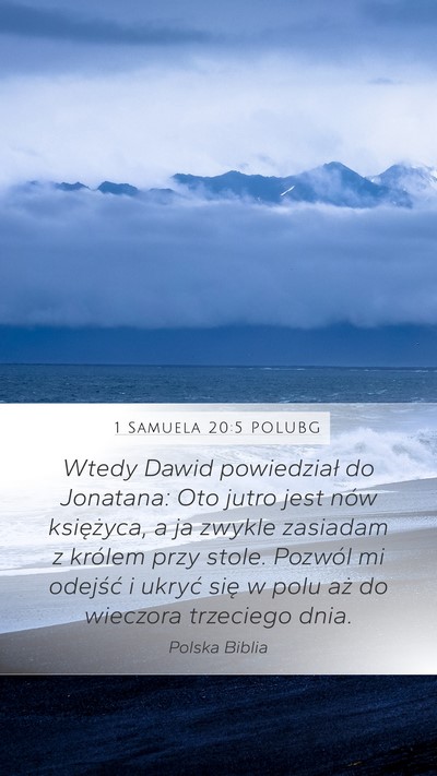 1 Samuela 20:5 POLUBG Bible Verse Image