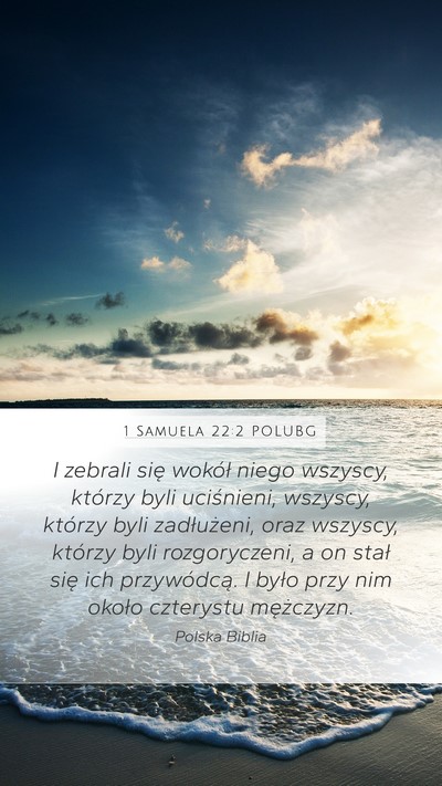 1 Samuela 22:2 POLUBG Bible Verse Image