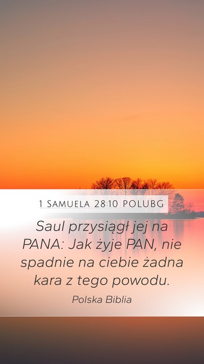 1 Samuela 28:10 POLUBG Bible Verse Image