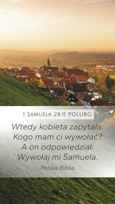 1 Samuela 28:11 POLUBG Bible Verse Image