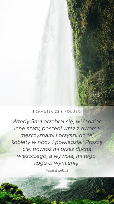 1 Samuela 28:8 POLUBG Bible Verse Image