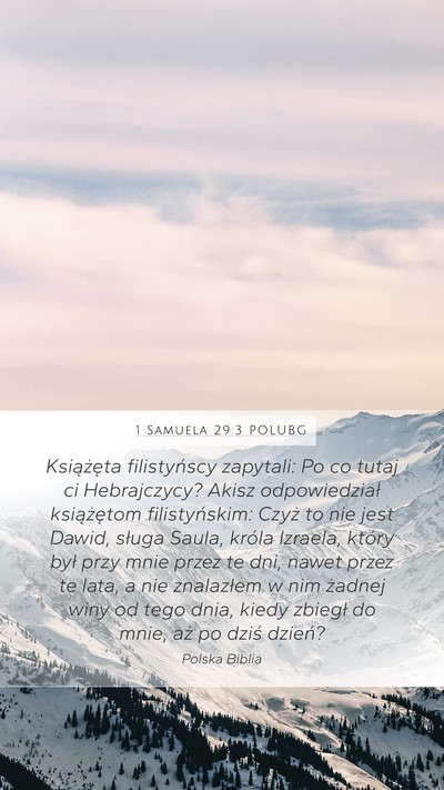 1 Samuela 29:3 POLUBG Bible Verse Image