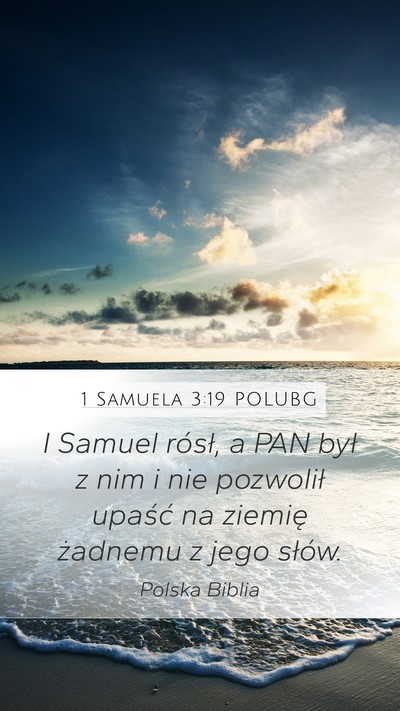 1 Samuela 3:19 POLUBG Bible Verse Image