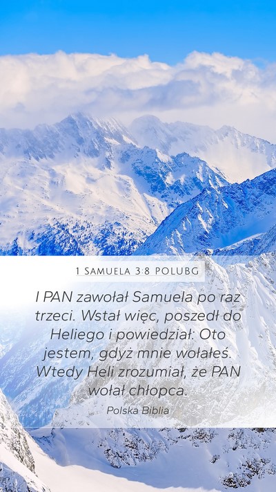 1 Samuela 3:8 POLUBG Bible Verse Image