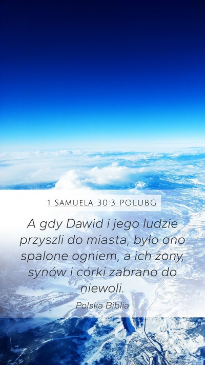 1 Samuela 30:3 POLUBG Bible Verse Image