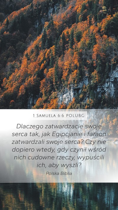 1 Samuela 6:6 POLUBG Bible Verse Image