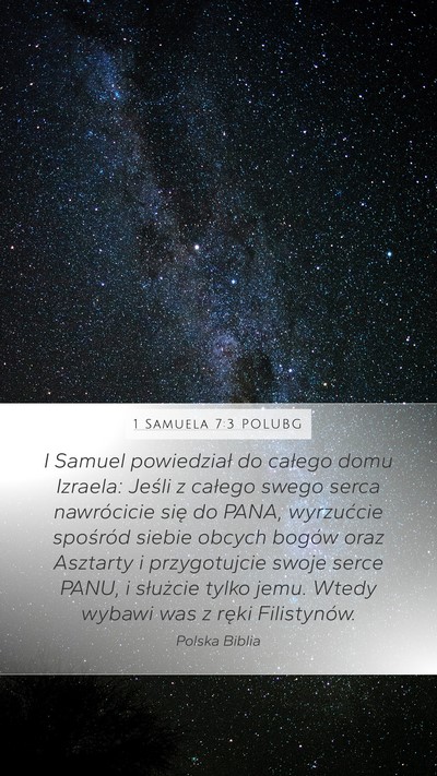 1 Samuela 7:3 POLUBG Bible Verse Image