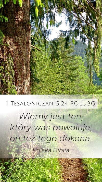 1 Tesaloniczan 5:24 POLUBG Bible Verse Image
