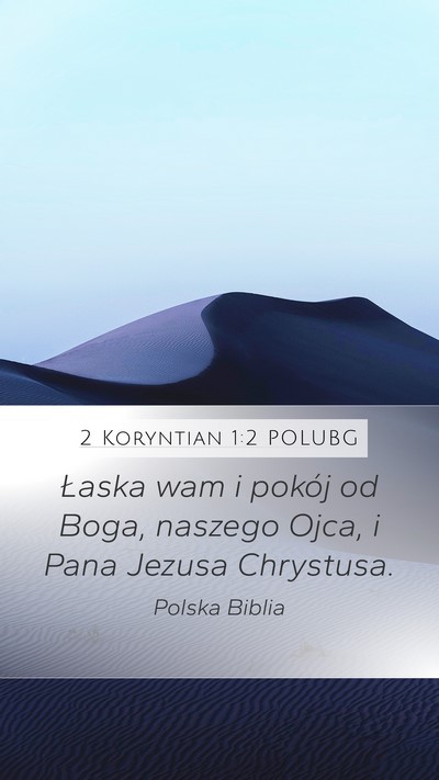 2 Koryntian 1:2 POLUBG Bible Verse Image