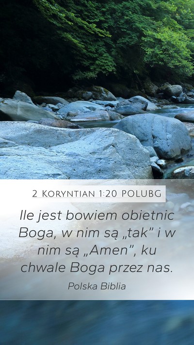2 Koryntian 1:20 POLUBG Bible Verse Image
