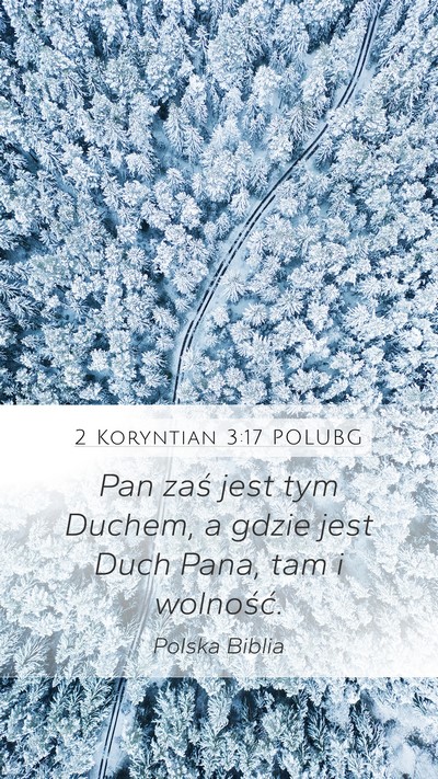 2 Koryntian 3:17 POLUBG Bible Verse Image