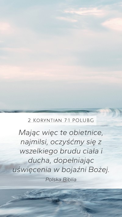 2 Koryntian 7:1 POLUBG Bible Verse Image