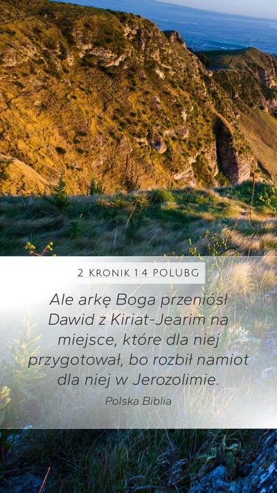 2 Kronik 1:4 POLUBG Bible Verse Image