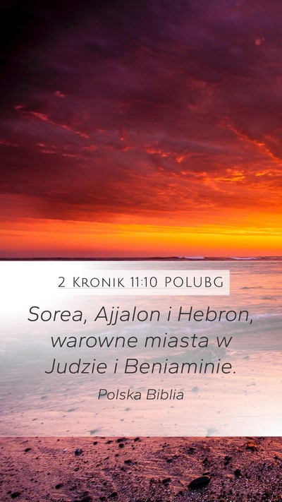 2 Kronik 11:10 POLUBG Bible Verse Image