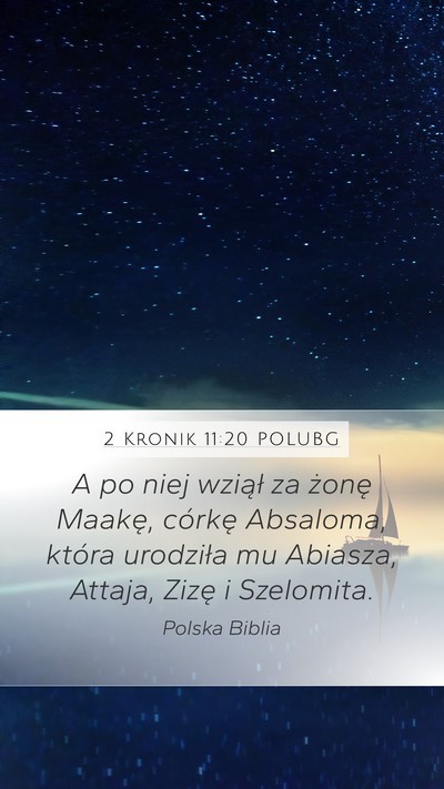 2 Kronik 11:20 POLUBG Bible Verse Image
