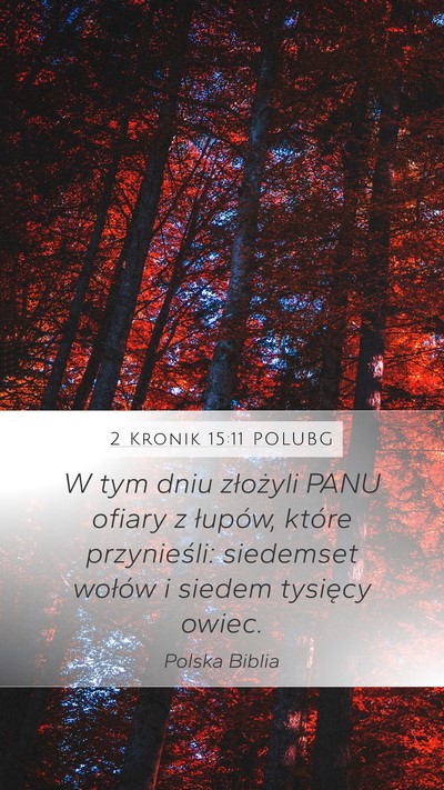 2 Kronik 15:11 POLUBG Bible Verse Image